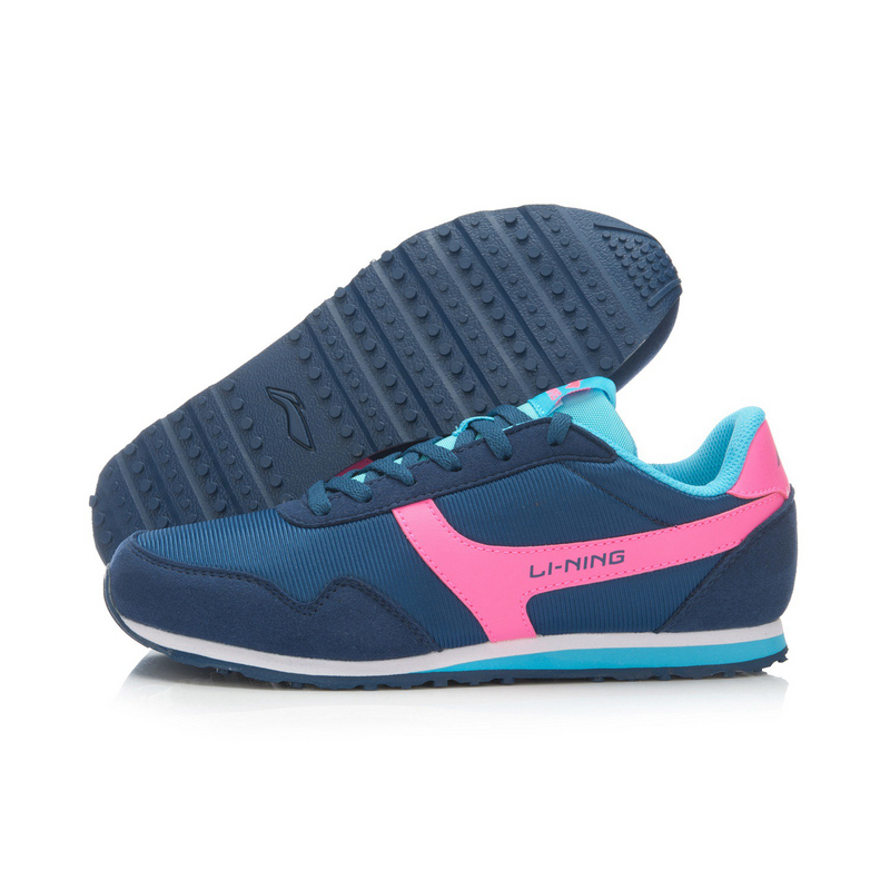 李宁女鞋荣耀女子复古网面运动鞋 休闲鞋 alck076