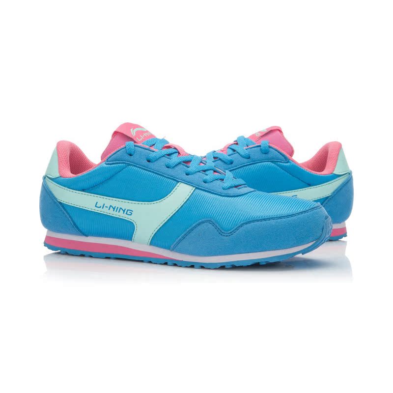 李宁女鞋荣耀女子复古网面运动鞋 休闲鞋 alck076