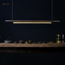 Minimal Restaurant Art Chandras Nordic Bar Bar Front Desk Meeting Room Simple Solid Wood Lighting