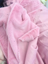 Imitation otter rabbit fur grass plush fabric White counter display background cloth Clothing curtain pillow tablecloth Sofa cushion