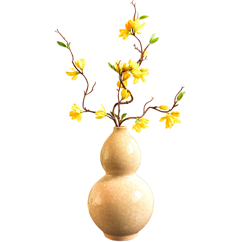 New Chinese style borneol porcelain furnishing articles zen gourd vases home sitting room porch TV ark, rich ancient frame decoration decoration