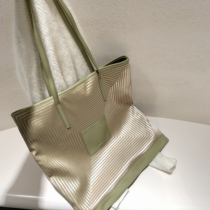 Chio2nd South Wind original geometric Tote bag female summer niche high-level sense portable shoulder bag large capacity