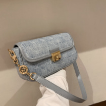 miocra koly Blue Danube jacquard underarm bag Women summer 2021 New all one shoulder shoulder bag