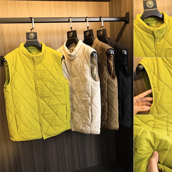 Japanese retro! Mountain quilting! Men's solid color three-dimensional quilting cotton warm and fashionable stand-alone vest jacket for autumn and winter
Japanese retro! Mountain quilting! Men's solid color three-dimensional quilting cotton warm and fashionable stand-alone vest jacket for autumn and winter