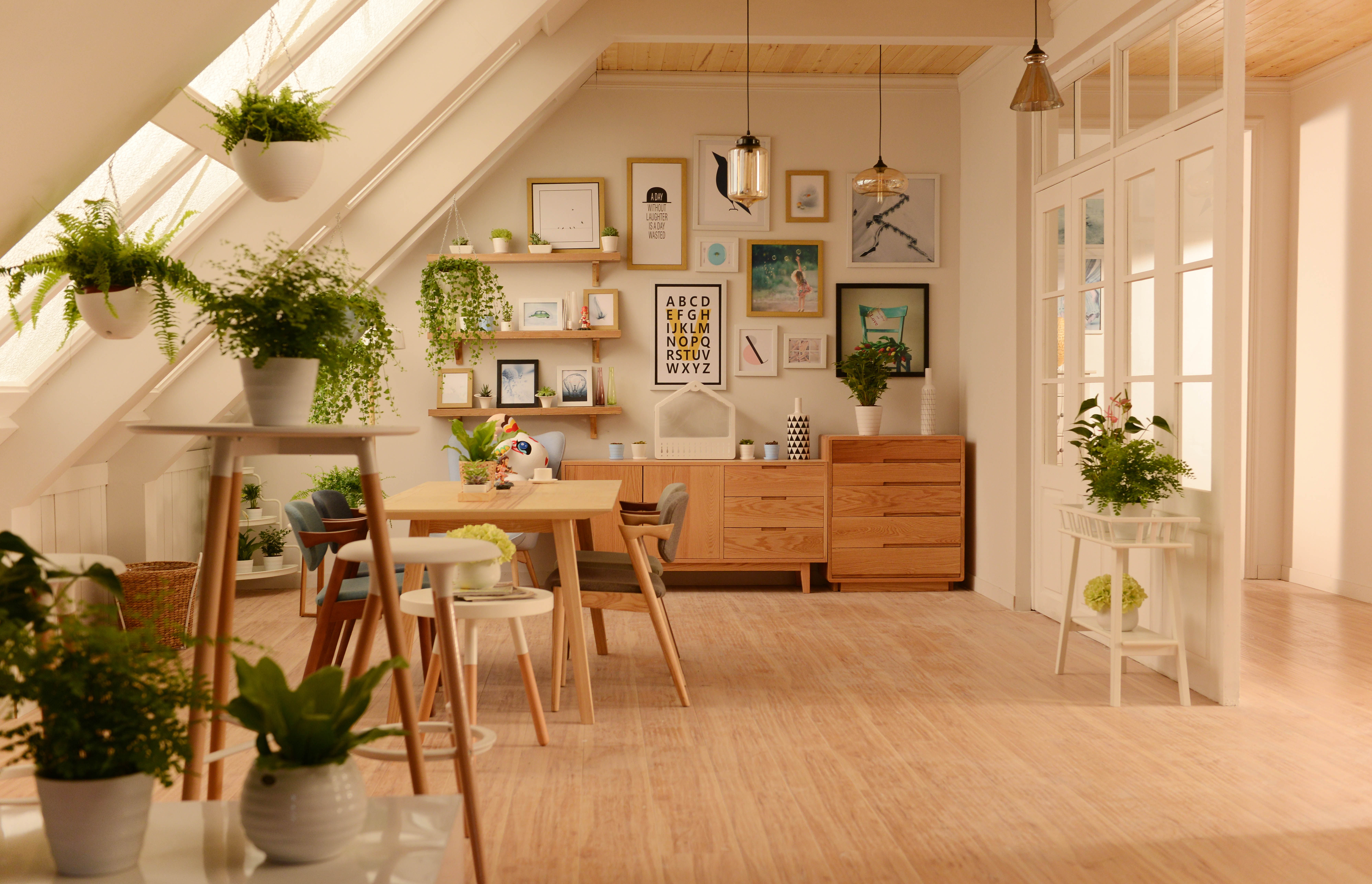 巧用"绿植",装扮清新自然的房间-趣美搭