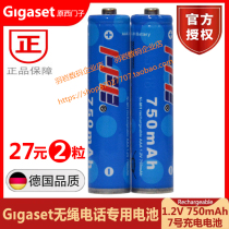 Gigaset original Siemens cordless telephone wireless molecular machine No 7 nickel-metal hydride rechargeable battery 750mAh original