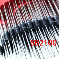 New Schottky in-line SB2100-E3 73 DO-15 2A 100V Original diode SB2100