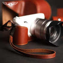 Sony Canon Samsung Micro Single Camera Leather Hand Rope Panasonic Nikon Wristband Head Cowhide Direct Cut