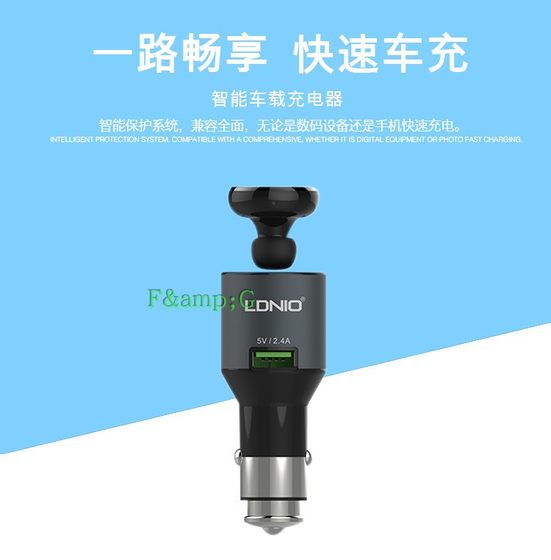 ldnio cm20 담배 가입 스마트 블루투스 헤드셋 USB Bluetooth 자동차 충전 2 인원 ldnio cm20 담배 가입 스마트 블루투스 헤드셋 USB Bluetooth 자동차 충전 2 인원