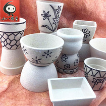 Xiaobalazi creative DIY flower pot pulp floral white mold coloring mold three-dimensional art painting handmade