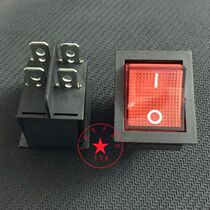 15A-30A boat switch 4-foot 2-speed electric welding machine commonly used red with light power rocker button start switch