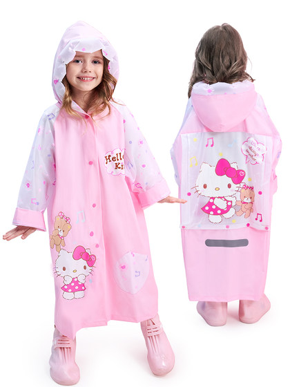 hellokitty 어린이 비옷 여자 비옷 유치원 초등학교 학생 아기 비옷 strichbag girl child hellokitty 어린이 비옷 여자 비옷 유치원 초등학교 학생 아기 비옷 strichbag girl child