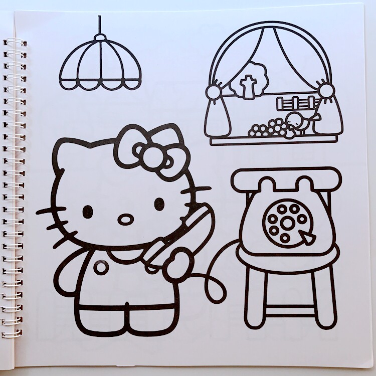 儿童益智涂色绘画本diy填色彩色铅笔画小猪佩琪超级飞侠图案涂鸦