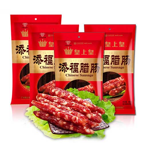 皇上皇腊肠 添福腊肠400g*4 广式腊肠腊肉香肠腊味土特产产品展示图2