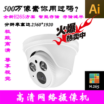 Indoor Surveillance Dome 3MP and 5MP HD digital network surveillance camera POE optional