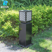 Solar lawn light led outdoor garden villa waterproof garden light outdoor straw light acrylic turf light