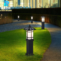 Solar Grass Terrace Lamp Outdoor light waterproof led courtyard lamp outdoor garden Villa Antique view lamp meadow light