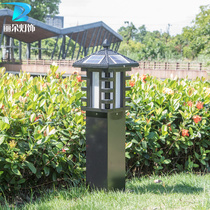 Solar Lawn Lights outdoor LED lights waterproof grass courtyard lights Garden floor lights Villa landscape lights turf lights