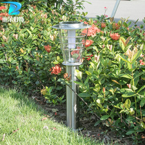 Lawn lamp outdoor waterproof grass lamp garden villa solar outdoor stainless steel garden lamp landscape turf lamp