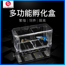 Aquariums bio-male fish tank Isolation box Aquarium Aquarium Hatchbox Breeding Box Fish Fry Spawning Incubators