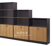 Suzhou factory direct office furniture office document data cabinet bookcase floor cabinet filing cabinet lattice lockers
