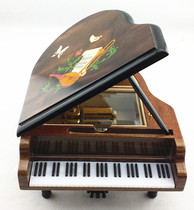 Lehman 30 Sound Piano Model Music Box Wood Octaonic Box Valentines Day Lettering Custom Gift Practical