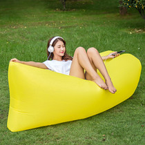 Lazy inflatable sofa outdoor sofa bed sleeping bag beach inflatable air cushion air cushion air sofa lunch bed portable