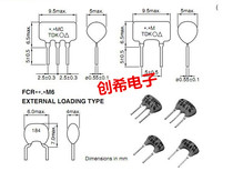 3 84M TDK ceramic FCR3 84M5 3 84MHZ line 2 feet
