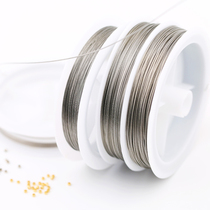 Beaded Bracelet Necklace with Steel Wire Positioning Beads Multi-specification DIY Jewelry Accessories(0429S)