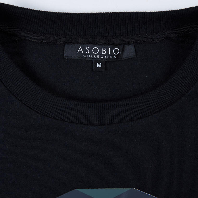 ASOBIO 2015秋季新款男装 未来感印花空气棉短袖T恤 3533122827