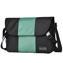 Hong Kong I TGREG Mens trendy sports leisure shoulder shoulder bag summer canvas large capacity postman backpack