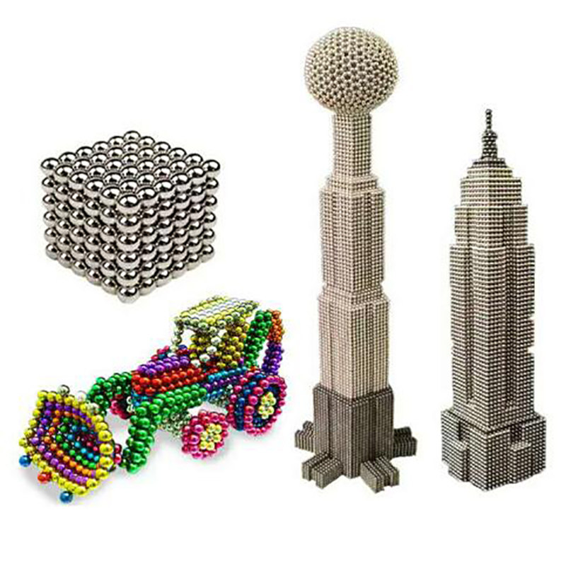 巴克球5mm磁力珠球解压巴基球buckyballs减压发泄磁铁百克球玩具