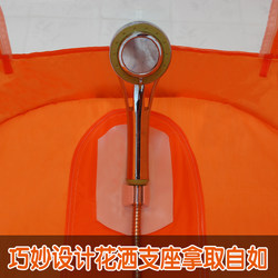 Customized bathroom shower curtain waterproof cloth bathroom bath tent bath cover bath tent winter household insulation cover warm bath photo