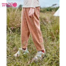 Girls jeans spring and autumn 2021 new foreign style loose children childrens clothing Korean casual pants