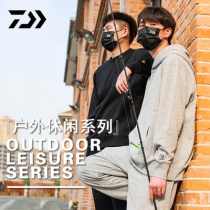 22 dava DE-70009J 740009J spring summer outdoor round neckline with cap sweater coat road Asian Games pants