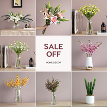 ladylike limited solitary simulation floral set dining table flower Flower bedroom fake flower decoration living room coffee table