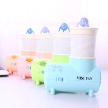 Mini Usb Electric Fan Desktop Small Air Conditioning Without Fan Blades Small Refrigeration Office Student Dormitory rechargeable battery