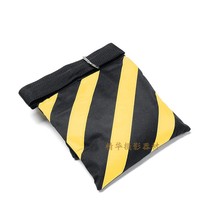 Video Exclusive Bicolor Sandbag Photography Top Light Double Zipper Balance Sand Bag Shadow Shed Canvas Stripe Load Bearing Sandbag