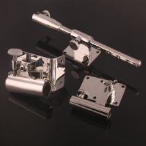 Stainless steel thickening large material barrel bracket Dawa 2900 fishing box accessories right angle round bait fish shelves