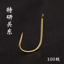 The TG - sleeved hook of Kandong TG - sleeved hook without pinching 100 large packaging hook line slot black pit