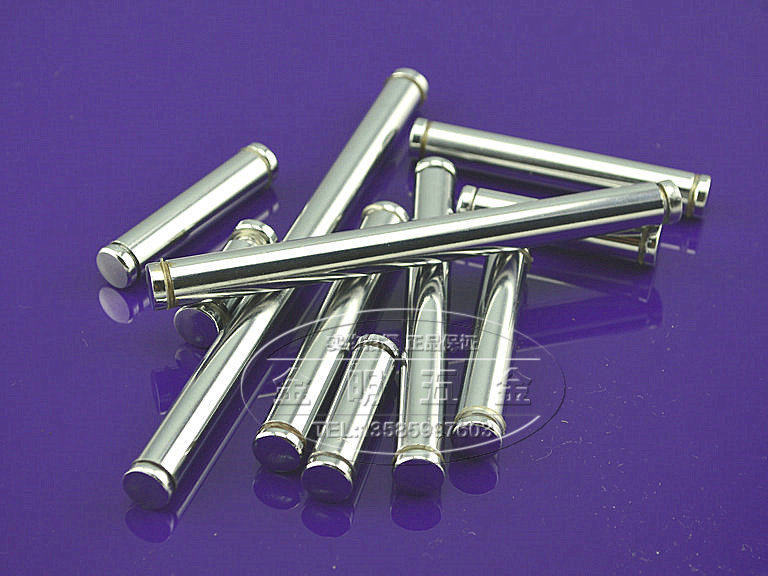 实心双头广告螺丝钉镜钉装饰钉台面支撑钉亚克力板双头玻璃钉12mm