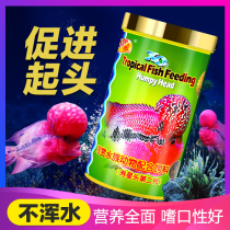 Rohan Fish Feed Thousand-Lake Shou Stars Add Up Special Fish Food Pride and Deep Red Raytheon Fish Stock Blood Parrot Fish Grain
