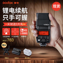 Shenniu flash V350C N S F SLR camera top light Canon Sony Fuji micro single hot shoe light