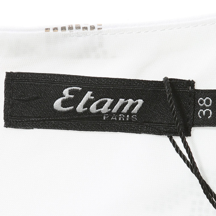 艾格 ETAM 2015新品U 千鸟格衬衫A字裙套装15012205986吊牌价499