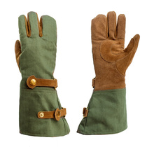 Fulu garage new retro World War II winter electric heating warm gloves motorcycle riding waterproof heavy machine