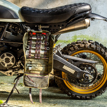 Fogy retro ADV motorcycle repair kit Universal motorcycle travel multi-function car-mounted long-distance storage bag hanging bag