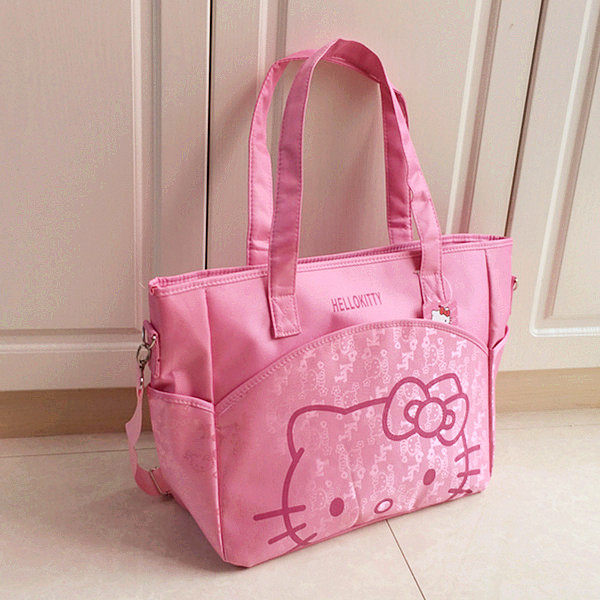 Fashionable multifunctional baby bag for childbirth, cartoon K, T cat one-shoulder messenger bag, large-capacity travel bag, handbag Fashionable multifunctional baby bag for childbirth, cartoon K, T cat one-shoulder messenger bag, large-capacity travel bag, handbag