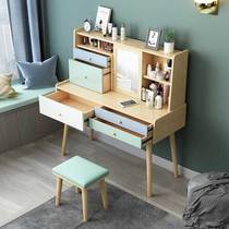 Nordic dressing table storage cabinet one bedroom makeup table small apartment simple modern makeup table Net red ins Wind