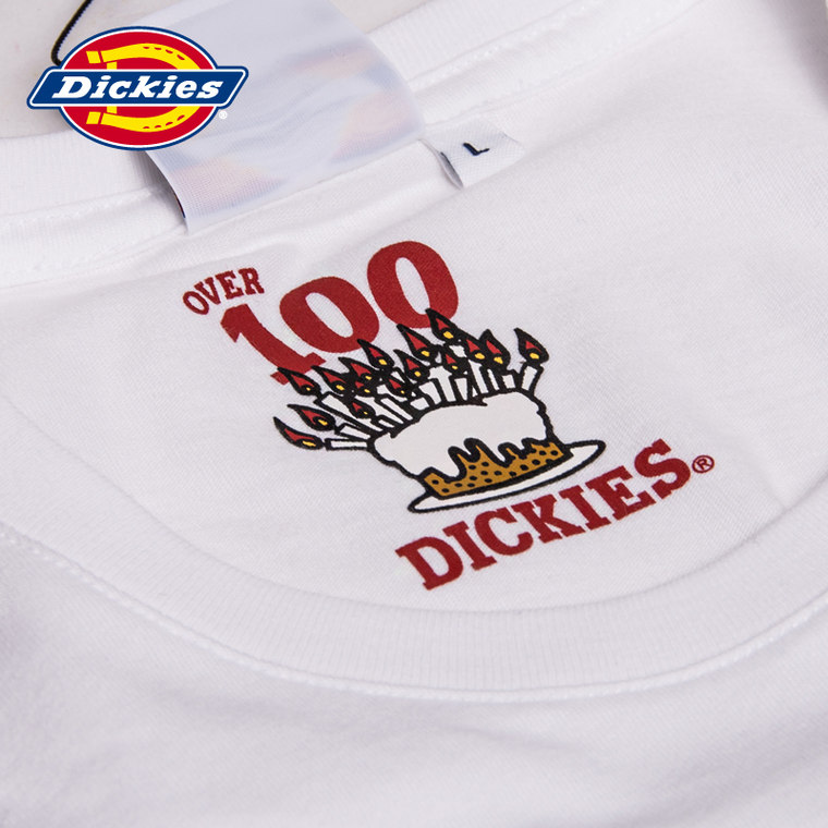 Dickies15冬季新款男士中国店舗100家店庆纪念T恤153M30WD73