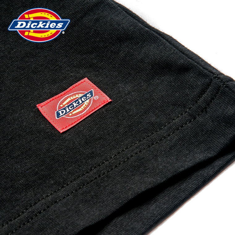 Dickies2015新款夏装 胶浆印花女士短袖T恤 纯棉显瘦152W30EC05